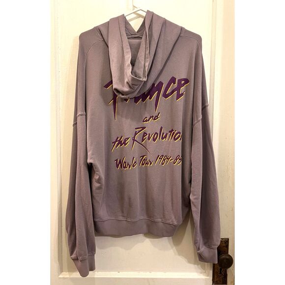 DAYDREAMER Lilac Prince 100% Cotton Dove Pullover Hoodie Top  Women's Size Small - Picture 6 of 10